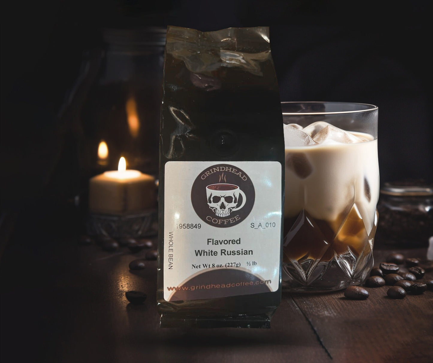 White Russian Coffee - Liqueur Coffee Beans - Luxury Blend Coffee Gift - Coffee