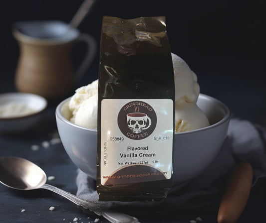 Vanilla Cream Coffee - Dessert Coffee Lover Gift - Sweet Coffee - Vanilla