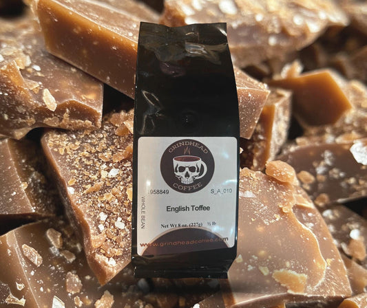 English Toffee Coffee - Sweet Flavor Coffee - Coffee Lover - Medium