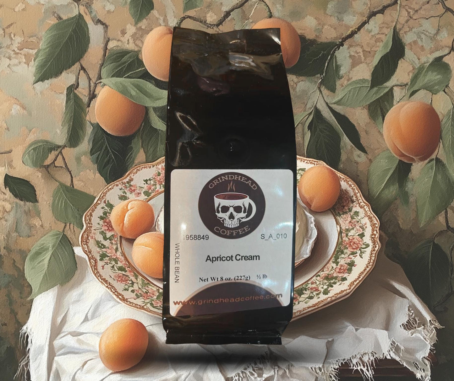 Apricot Cream Coffee - Fruity Flavor Coffee - Coffee Lover - Medium - Spring Coffee