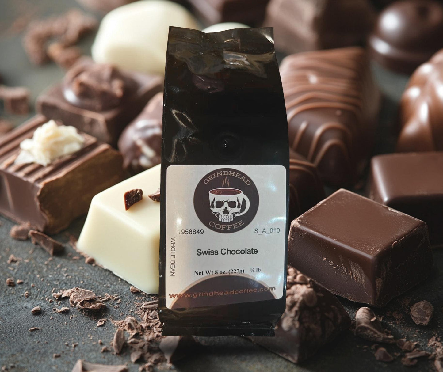 Swiss Chocolate Coffee - Luxury Coffee Lover Gift - Creamy Chocolate - Half lb Samples - Dessert Coffee
