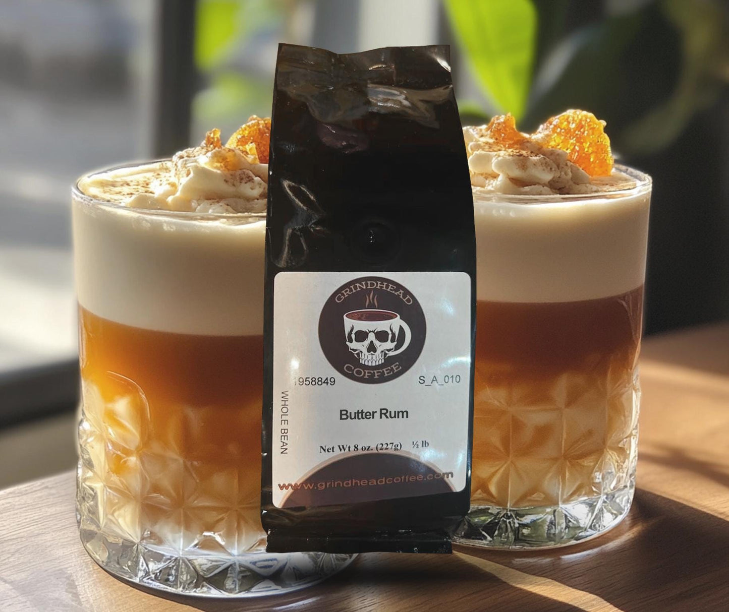 Butter Rum Coffee Beans - Luxury Blend Coffee Gift for him