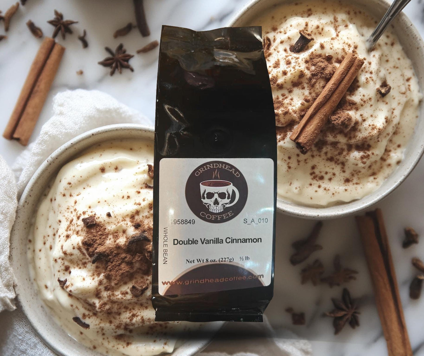 Vanilla Cinnamon Coffee - Luxury Coffee Lover Gift - Half lb Samples - Dessert Coffee - Sweet