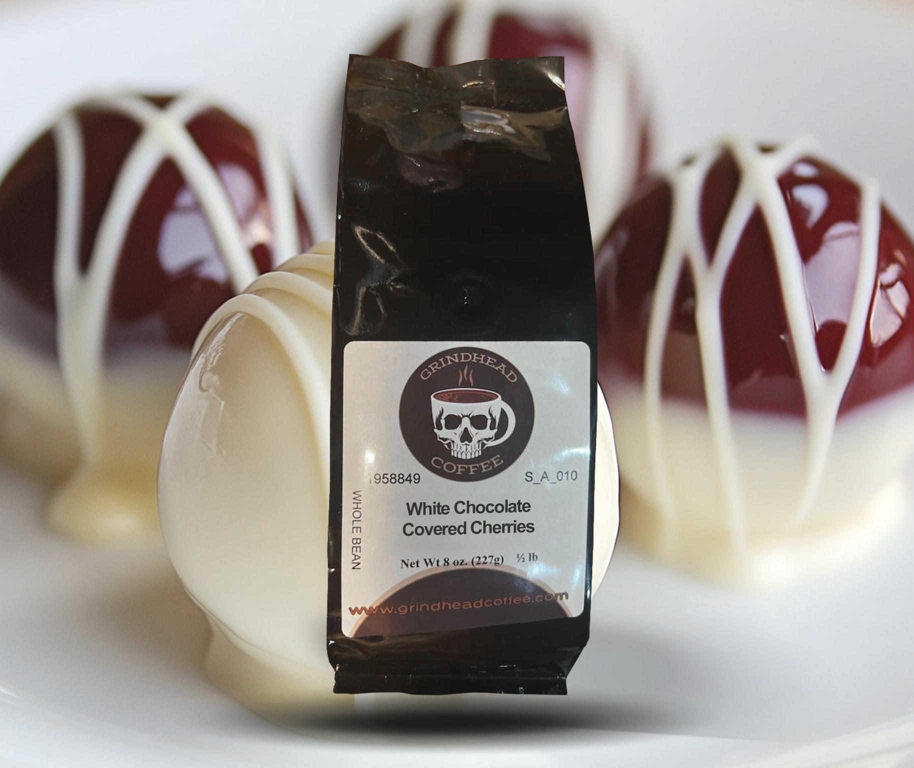 White Chocolate Cherries Flavored Coffee - Cherry Flavor - Coffee Gift - Luxury Coffee - Medium Brew