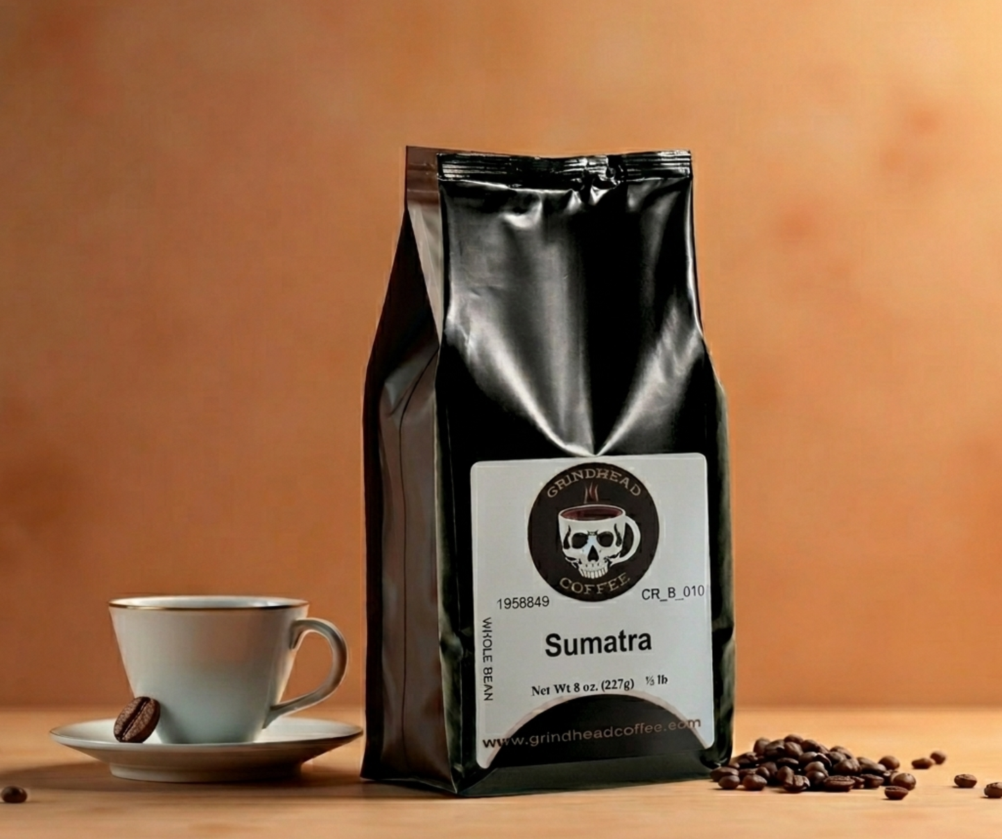 Single Origin | Sumatra Black Satin – Dark Roast Coffee Beans – Whole Beans / Ground