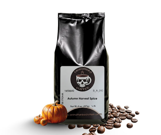 Autumn Harvest Spice – Medium Roast, Pumpkin, Nutmeg & Cinnamon