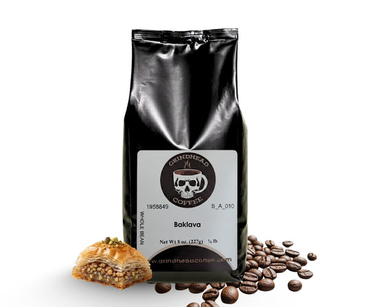 Baklava Flavor – Medium Roast, Honey & Toasted Pistachio
