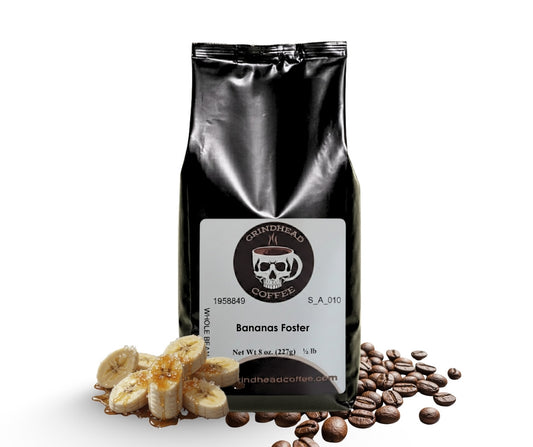 Bananas Foster Flavor – Medium Roast, Jamaican Rum & Caramelized Bananas