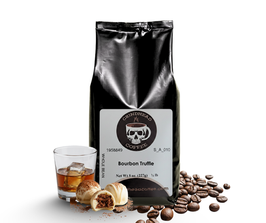 Bourbon Truffle – Medium Roast, Kentucky Bourbon, Chocolate Fudge & Vanilla