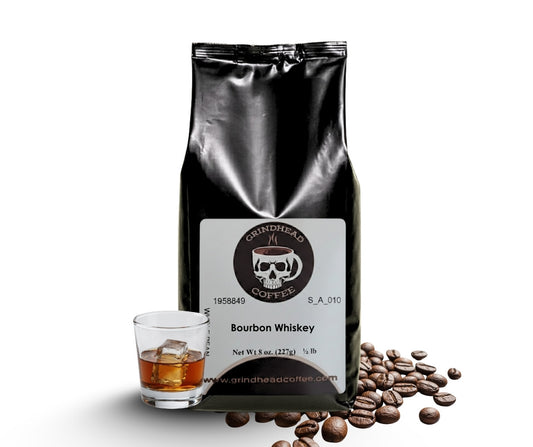 Bourbon Whiskey Flavor – Medium Roast, Sweet Caramel & Charred Oak