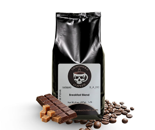 Breakfast Blend – Light-Medium Roast, Mellow Caramel & Chocolate