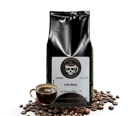 Café Blend – Light-Medium Roast, Bright & Bittersweet Finish