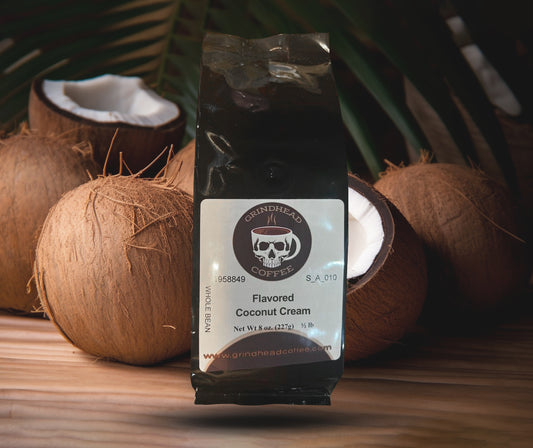 Coconut Cream Flavor Coffee - Medium Bodied Brew Coffee