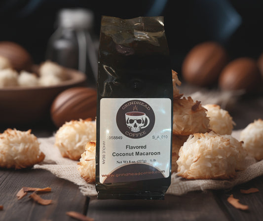 Coconut Macaroon Flavored Coffee - Medium Bodied Brew Coffee