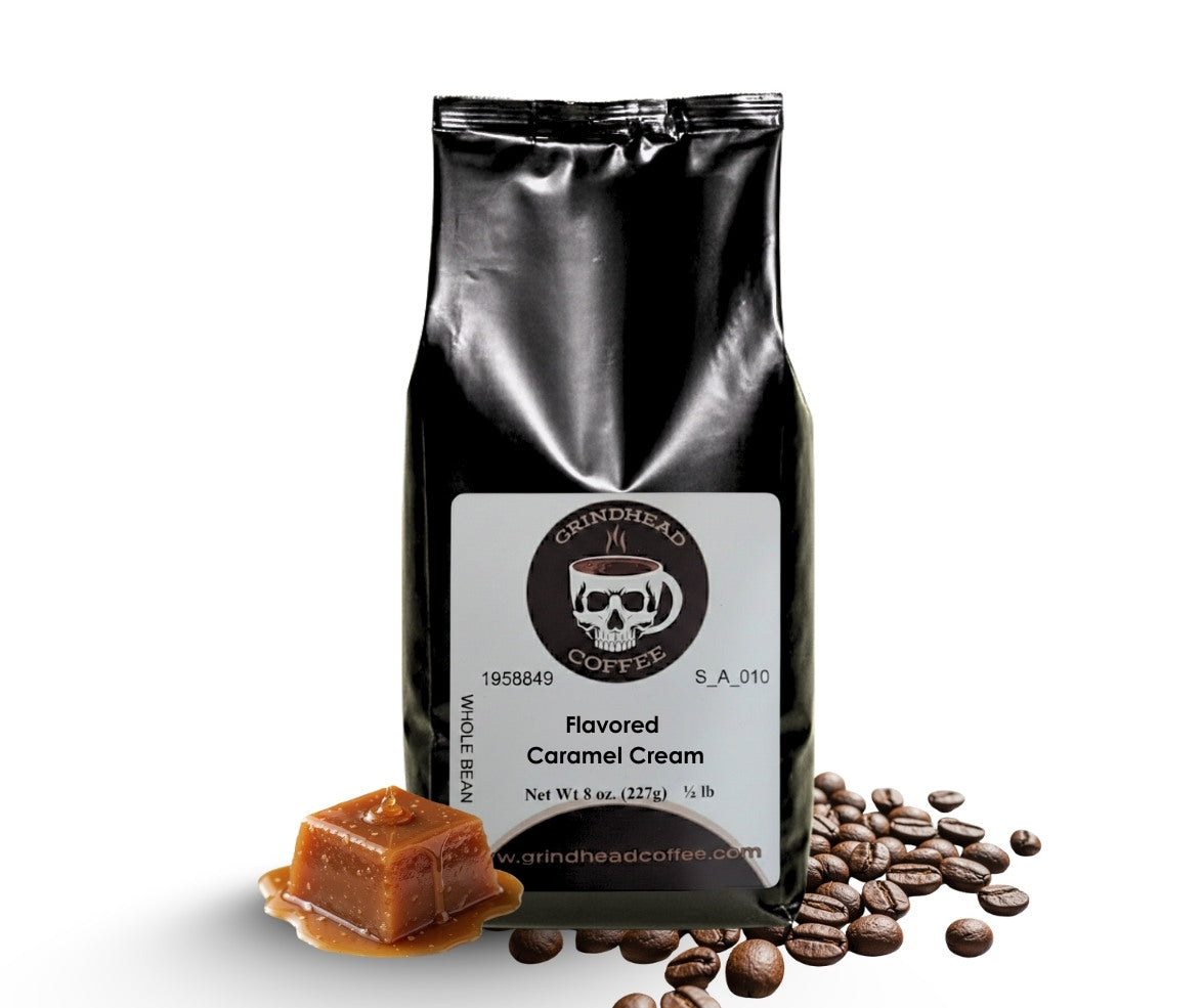 Caramel Cream Flavor – Medium Roast, French Caramel & Silky Cream