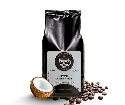 Coconut Cream Flavor – Medium Roast, Sweet Tropical Coconut & Smooth Cream