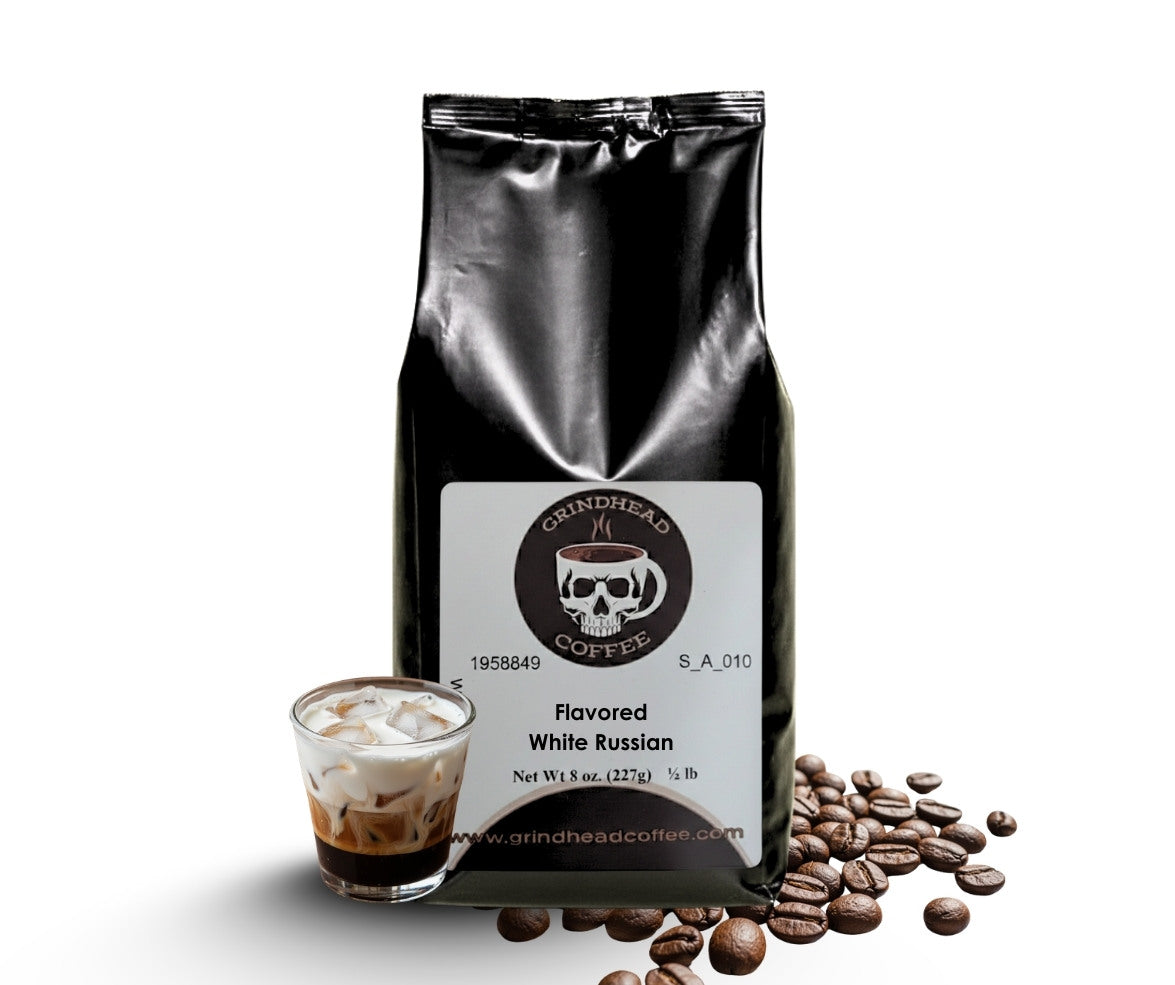White Russian Flavor – Medium Roast, White Chocolate Mousse & Mexican Liqueur