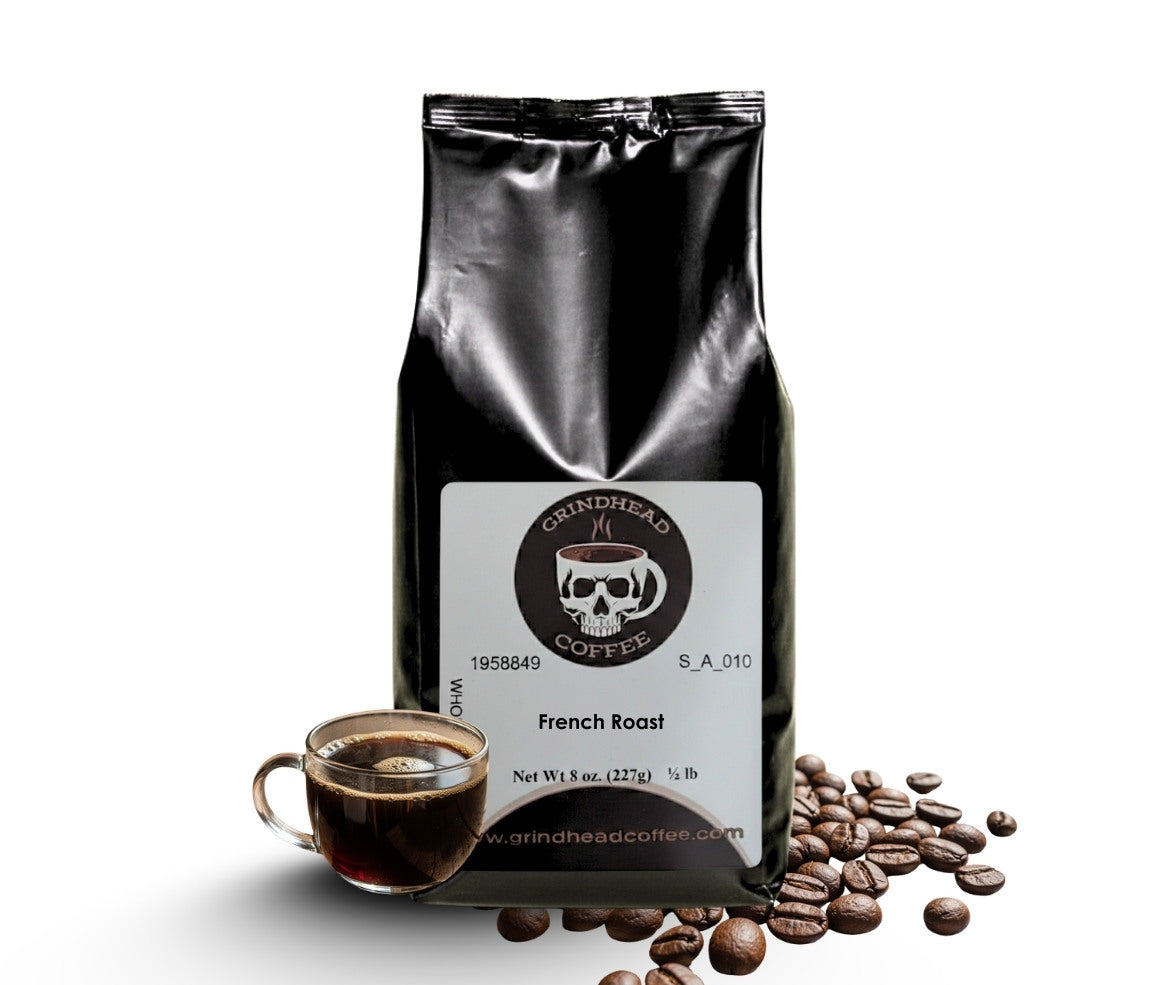 French Roast – Dark Roast, Full-Bodied, Smoky Overtones & Bittersweet Depth