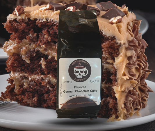 German Chocolate Cake - Dessert Flavored Coffee - Medium Bodied Brew Coffee