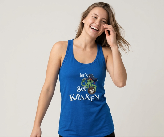 Let's Get Kraken Women's Tank – Nautical Octopus Graphic