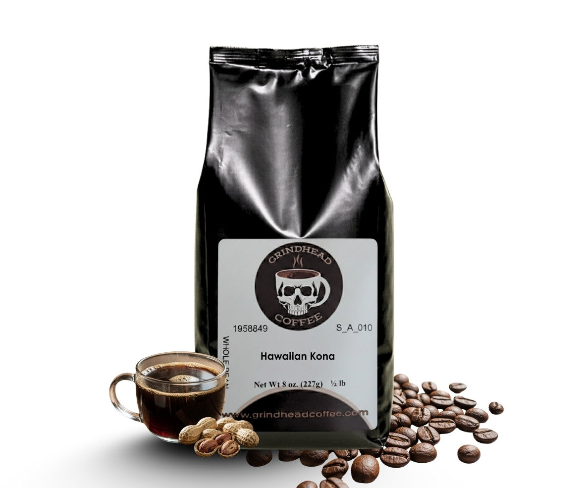 Kona Coffee Blend – Medium Roast, Smooth & Nutty with Chocolaty Undertones