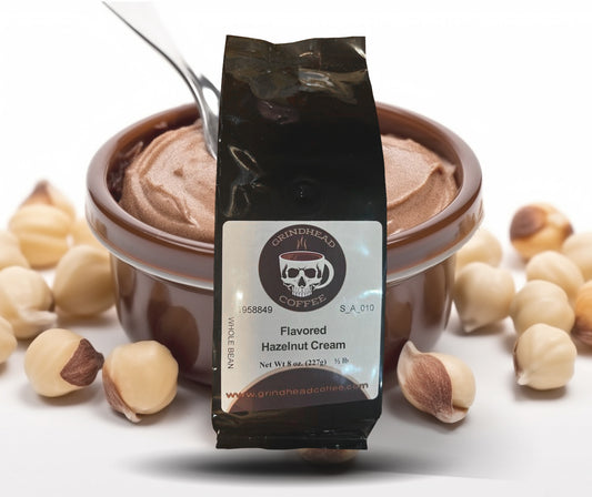 Hazelnut Cream Flavored Coffee - Medium Bodied Brew Coffee