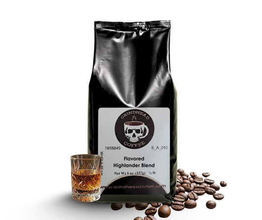 Highlander Grogg Flavor – Medium Roast, Scottish Brandy & Warm Spice