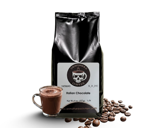 Italian Chocolate Flavor – Medium Roast, Swiss Chocolate, Toasted Almond & Cinnamon