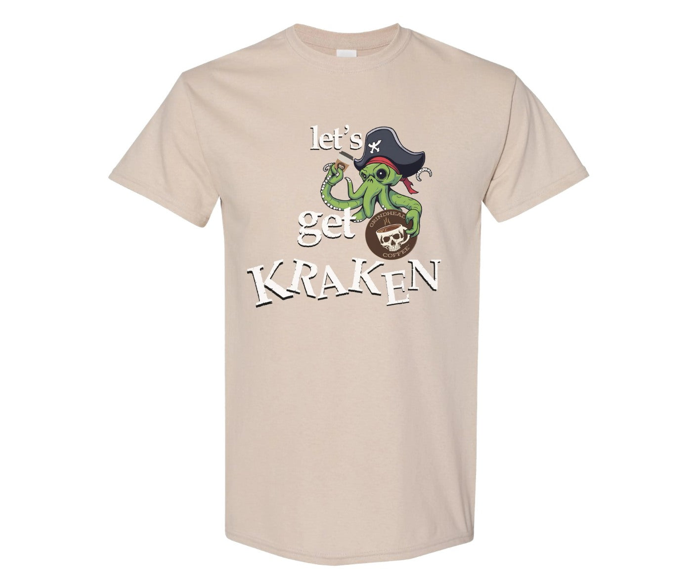 Let's Get Kraken Men's Tee – Nautical Octopus Graphic, Premium Short Sleeve Shirt