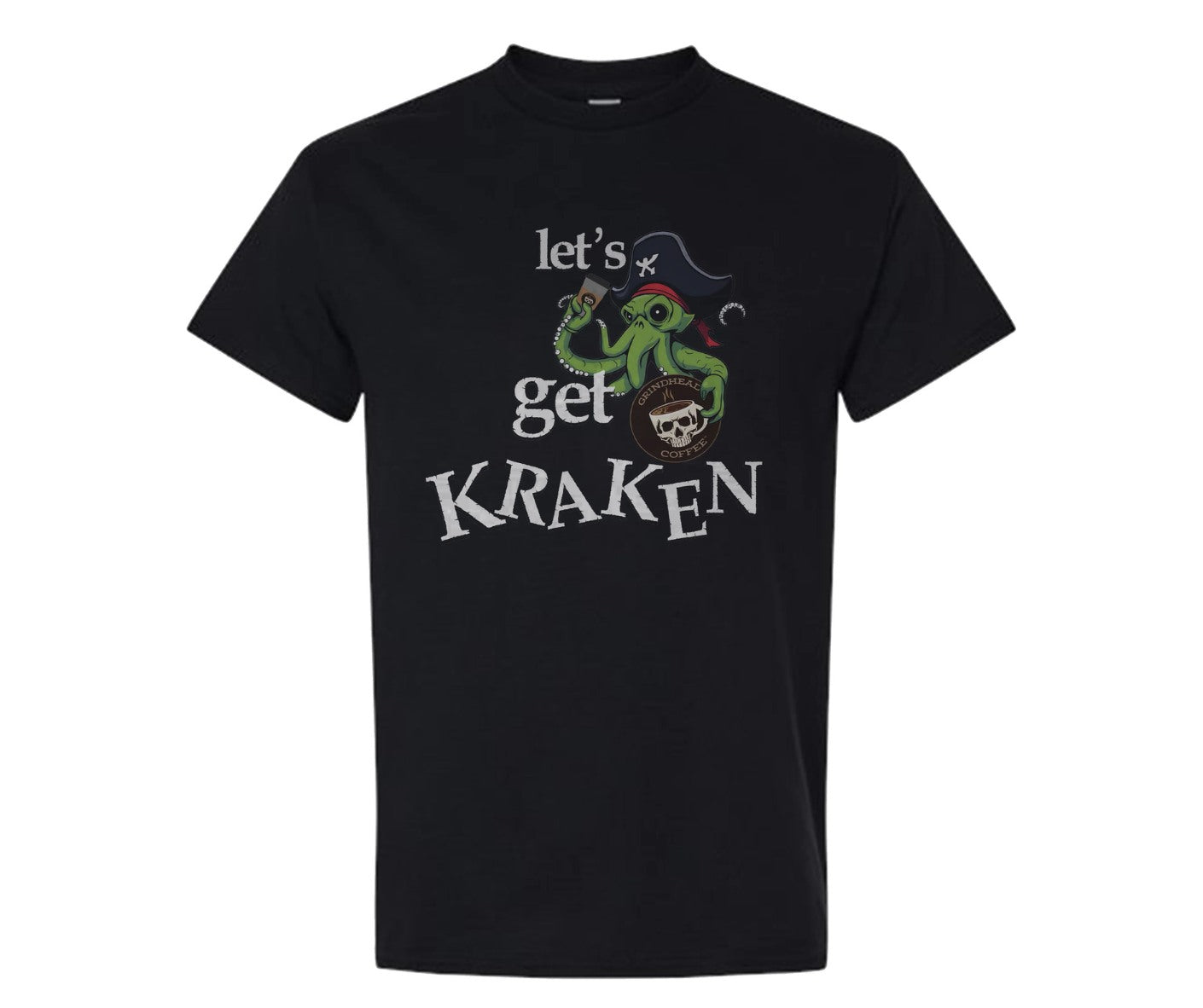 Let's Get Kraken Men's Tee – Nautical Octopus Graphic, Premium Short Sleeve Shirt