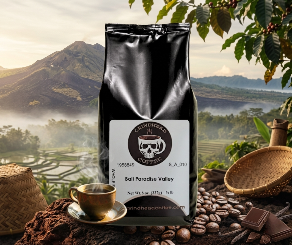 Single Origin | Bali 'Paradise Valley'– Light-Medium Roast Coffee Beans – Whole Beans / Ground