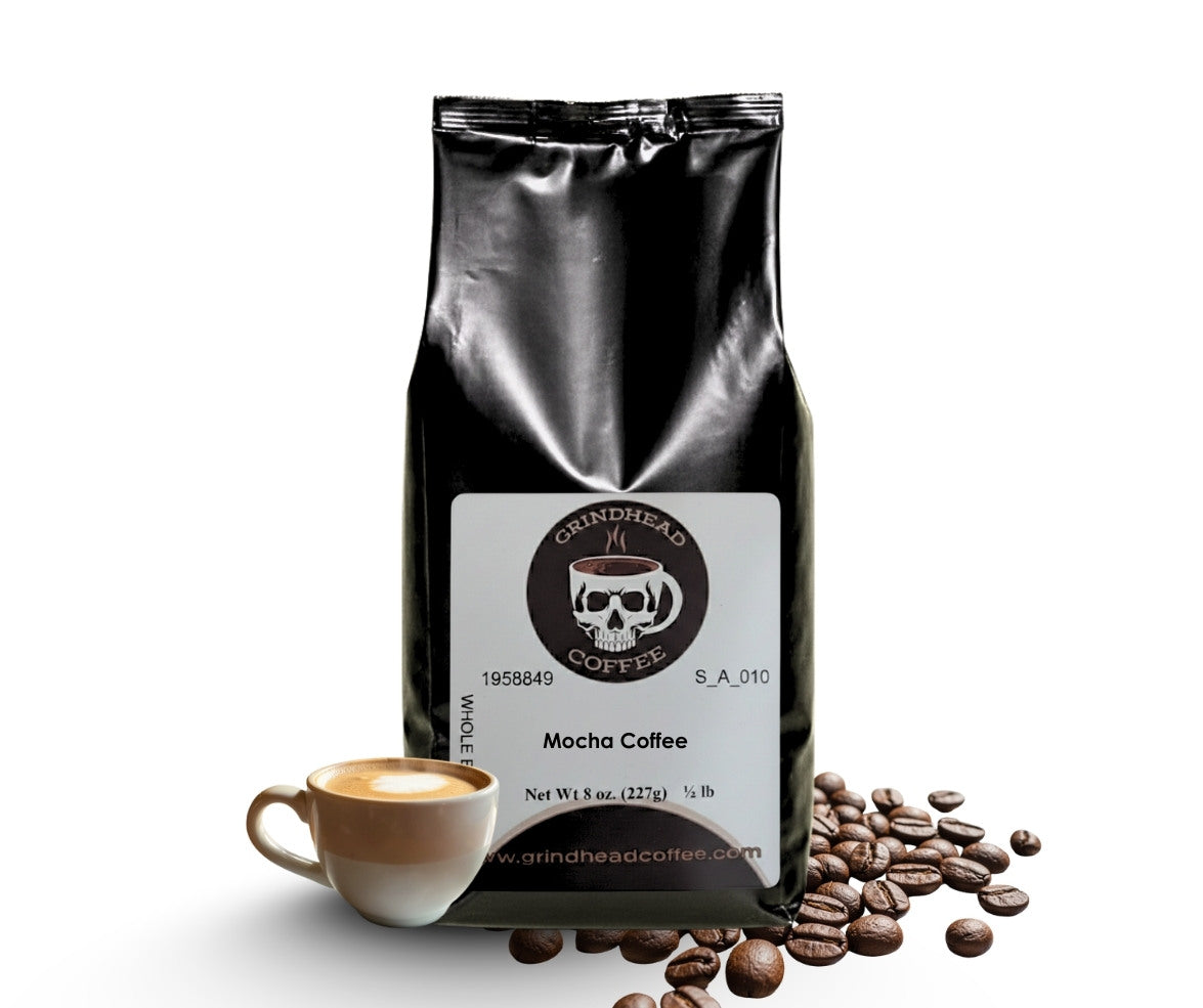 Mocha Coffee – Medium Roast, Milk Chocolate, Cinnamon & Creamy Hazelnut