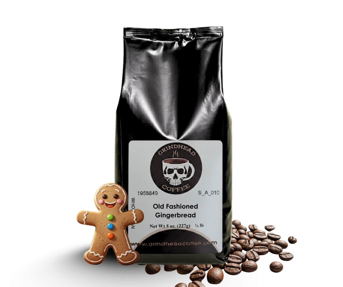 Old-Fashioned Gingerbread Flavor – Medium Roast, Warm Spice & Molasses