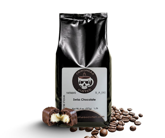Swiss Chocolate Flavor – Medium Roast, Smooth & Rich Gourmet Cocoa