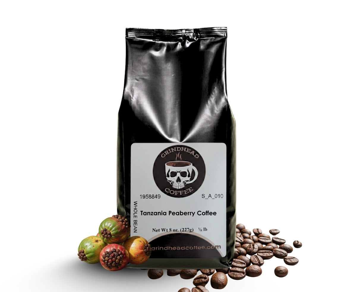 Tanzania Peaberry – Light-Medium Roast, Rare Bean, Lively Citrus & Floral