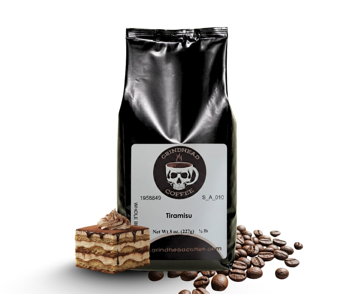 Tiramisu Flavor – Medium Roast, Espresso, Vanilla & Creamy Liqueurs
