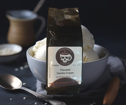 Vanilla Cream Flavored Coffee - Medium Bodied Brew Coffee