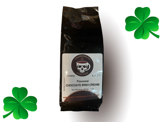 Chocolate Irish Cream Coffee - St Patricks Day Coffee - Mocha Coffee - Chocolate Flavor