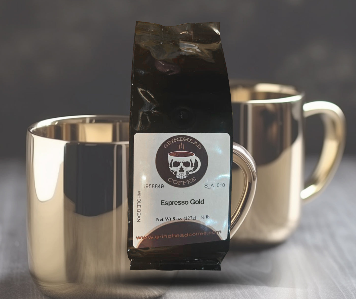 Espresso Gold - Spicy Coffee - Luxury Coffee Lover Gift - Medium Roast - Espresso Coffee Beans